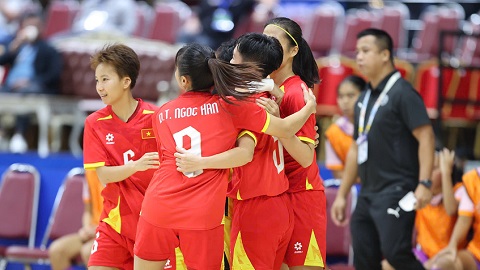  ĐT futsal nữ Việt Nam rời Nhật Bản bằng trận thắng